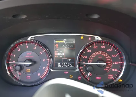 2017 Subaru Wrx Sti Limited z USA, uszkodzony, nr VIN JF1VA2Y68H9840144